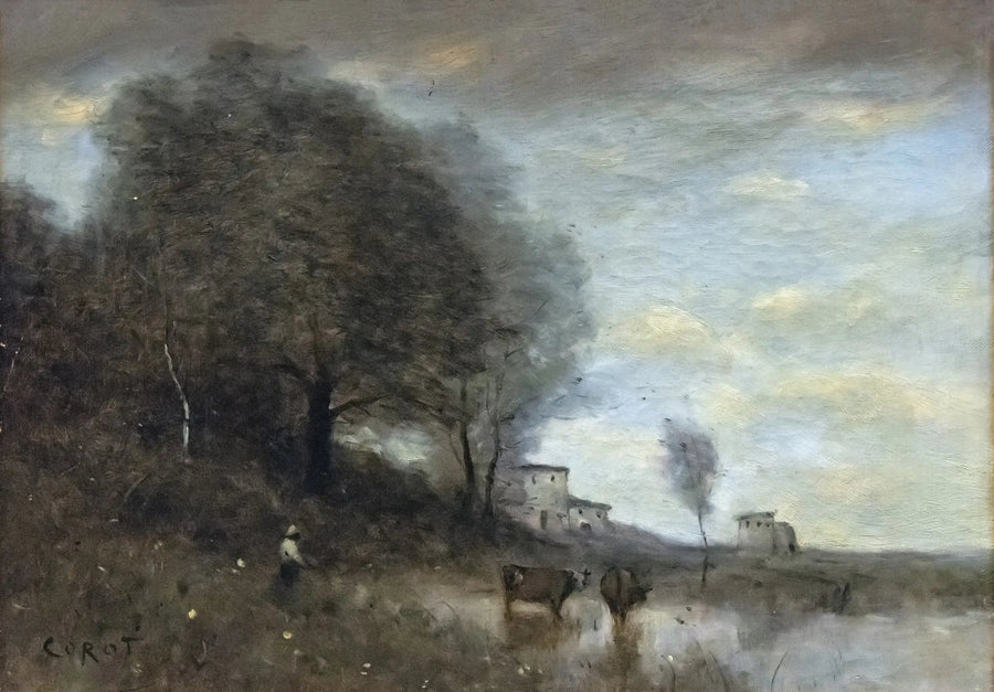 Manzara - Jean-Baptiste Camille Corot