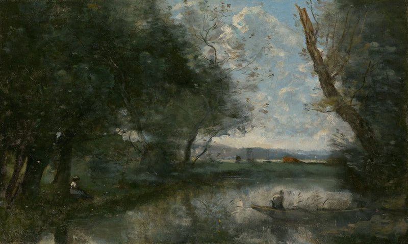 Manzara - Jean-Baptiste Camille Corot