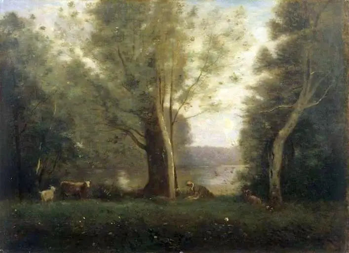 Manzara - Jean-Baptiste Camille Corot