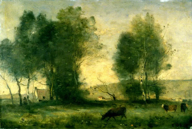 Manzara - Jean-Baptiste Camille Corot