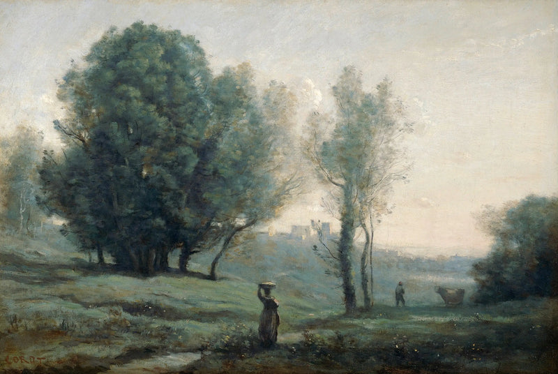 Manzara - Jean-Baptiste Camille Corot
