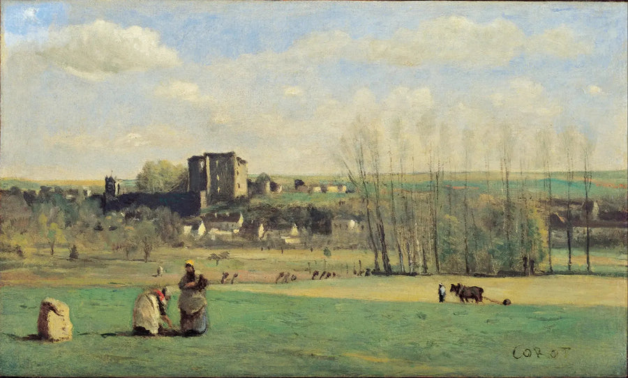 Manzara, La Ferté-Milon - Jean-Baptiste Camille Corot