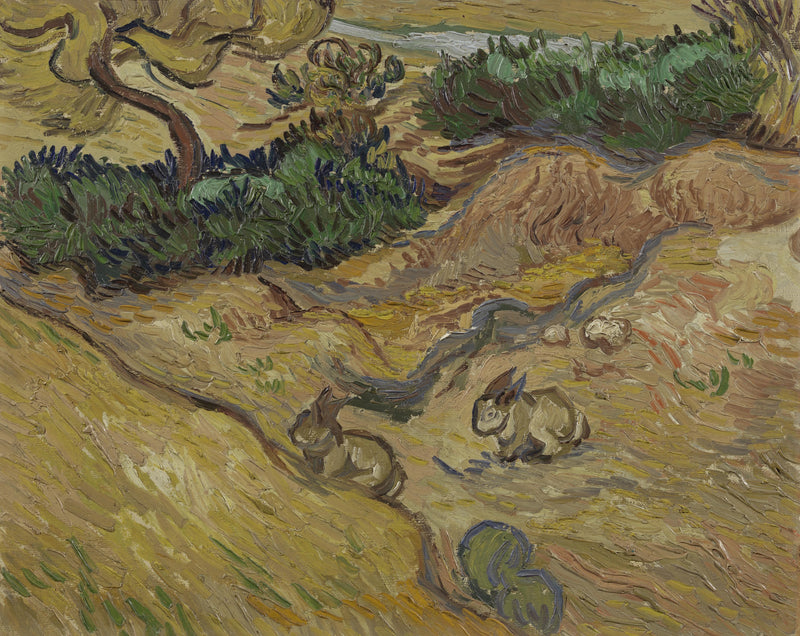 Tavşanlı Manzara - Vincent van Gogh