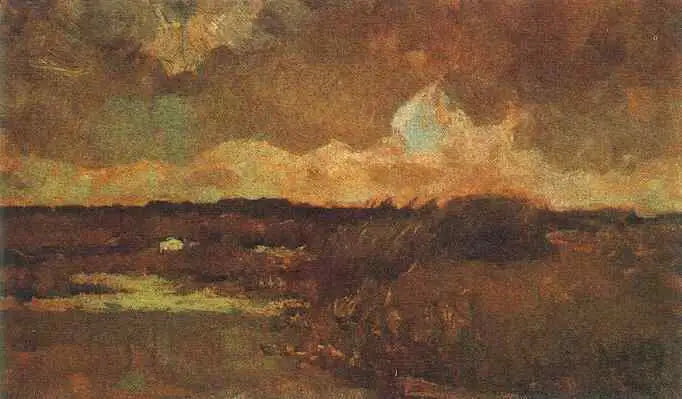 Bataklık Manzarası - Vincent van Gogh