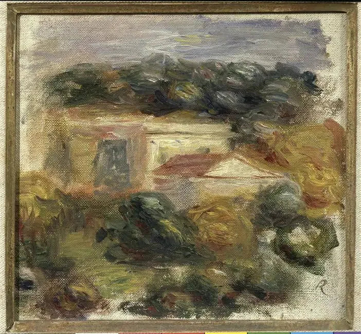 Akdeniz Manzarası, Cagnes - Pierre-Auguste Renoir