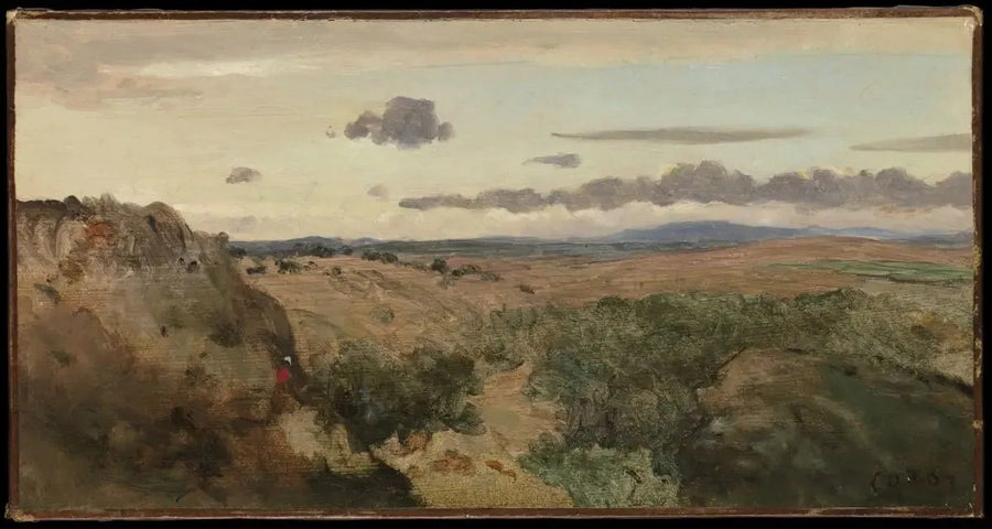 Dağ Manzarası - Jean-Baptiste Camille Corot