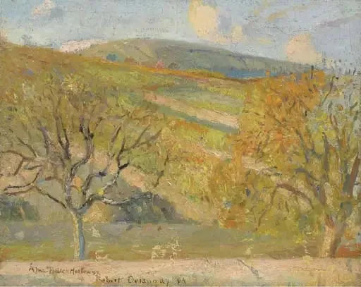 Dağ Manzarası - Robert Delaunay