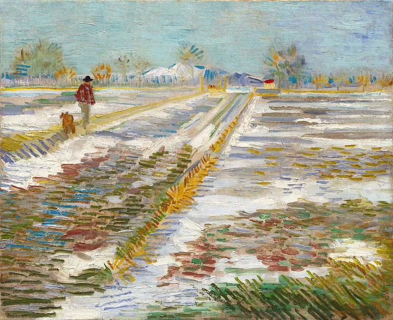 Karla Kaplı Manzara - Vincent van Gogh