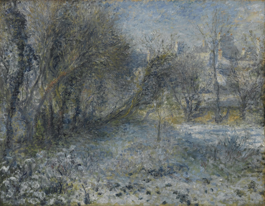 Kar Manzarası - Pierre-Auguste Renoir
