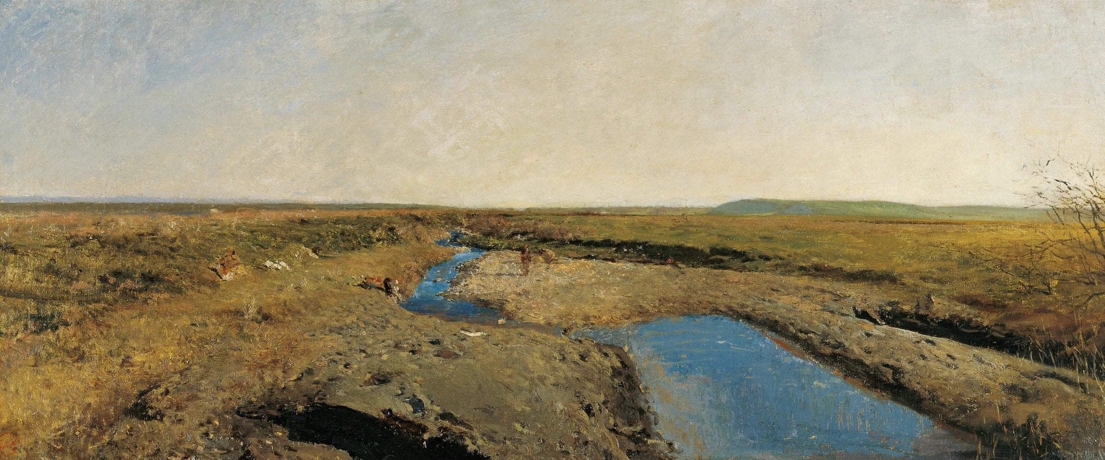 Paysage nord-africain - Mariano Fortuny Marsal image 1 reproduction de peinture à l’huile