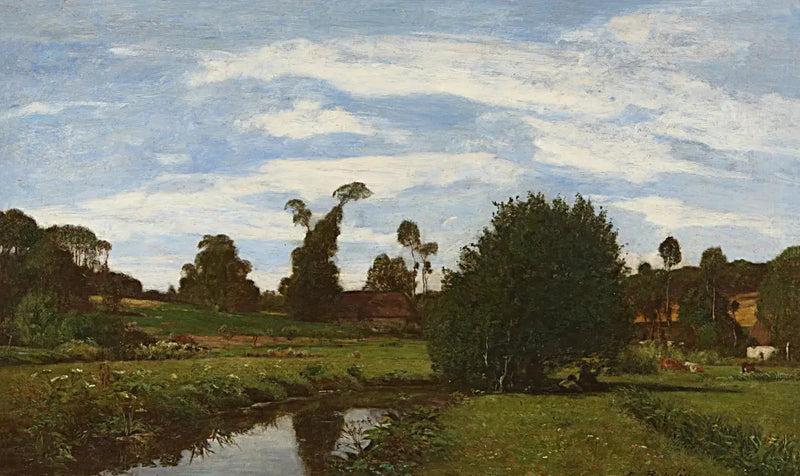 Normandiya Manzarası - Eugène Boudin