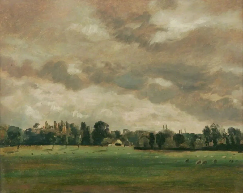 Bulutlu Manzara - John Constable