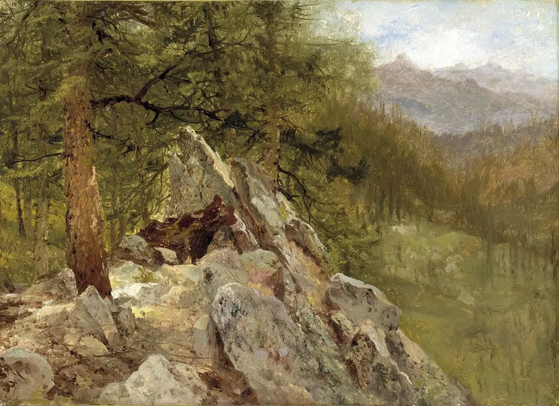 Batı Manzarası - John Frederick Kensett