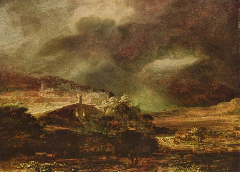 Fırtına Manzarası - Rembrandt