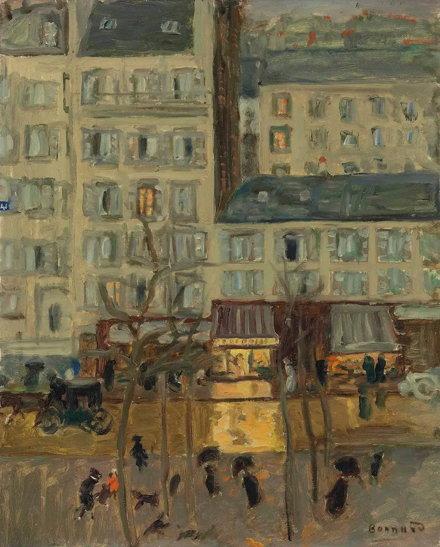 Paris Manzarası - Pierre Bonnard