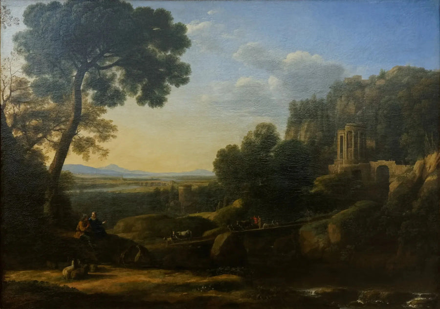 pastoral manzara - Claude Lorrain