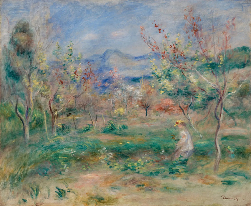 Manzara - Pierre-Auguste Renoir