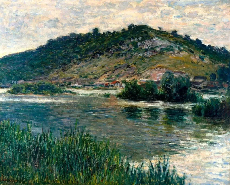 Port-Villez W836'da Manzara - Claude Monet