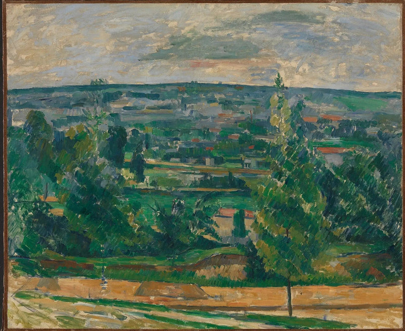 Melun Yakınlarında Manzara - Paul Cézanne