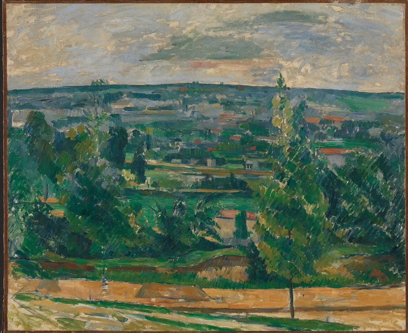 Melun Yakınlarında Manzara - Paul Cézanne