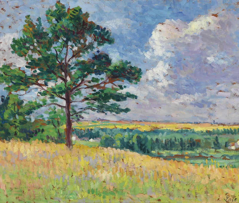 Méréville Yakınlarında Manzara - Maximilien Luce