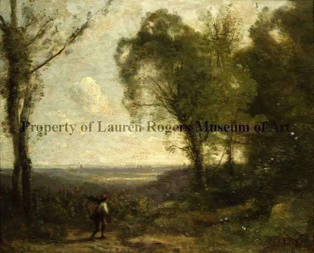 Paris Yakınlarındaki Manzara - Jean-Baptiste Camille Corot