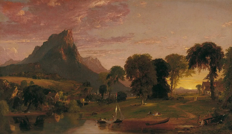 Sherburne yakınlarında, Chenango ilçesi, New York - Jasper Francis Cropsey