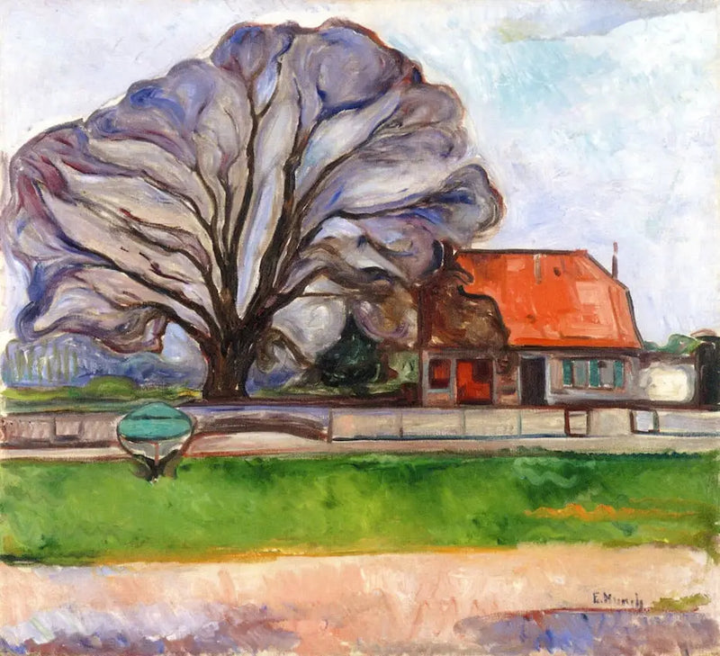 Travemünde Yakınındaki Manzara - Edvard Munch