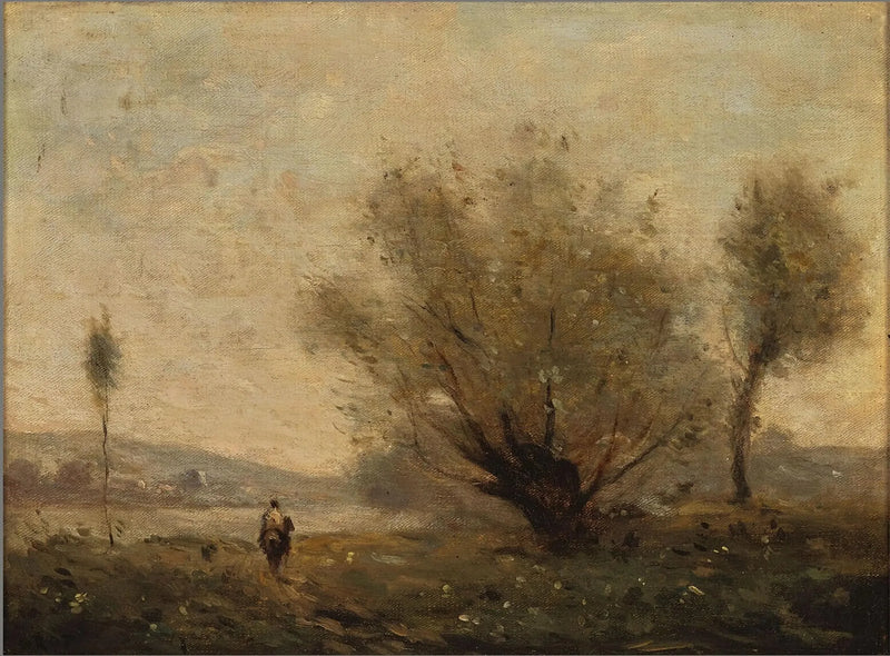Ville d'Avray Yakınlarında Manzara - Jean-Baptiste Camille Corot