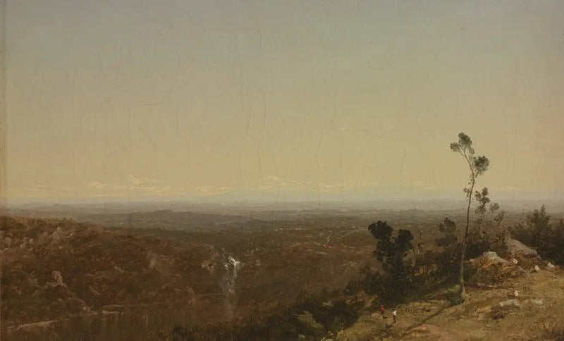 Manzara, Genesee Nehri - John Frederick Kensett