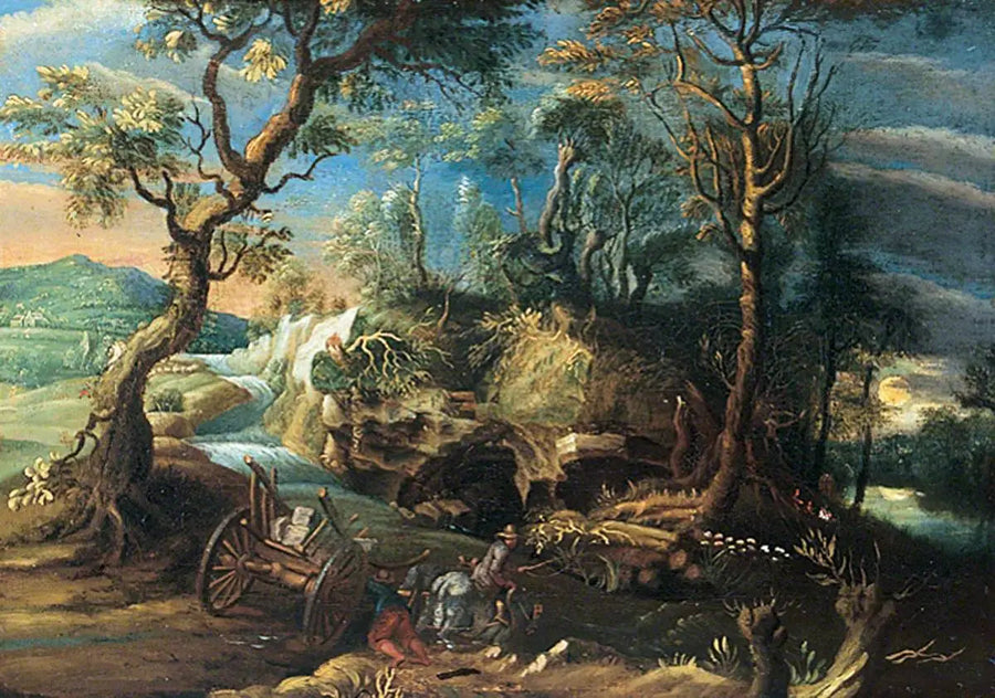 Kayalık Manzara ve Figürler - Peter Paul Rubens