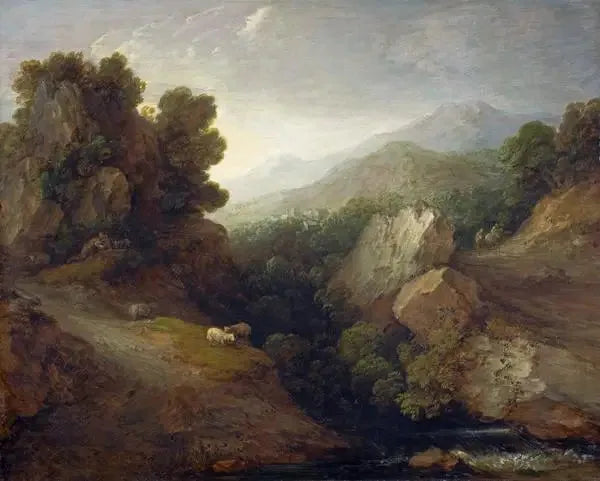 Kayalık Manzara - Thomas Gainsborough