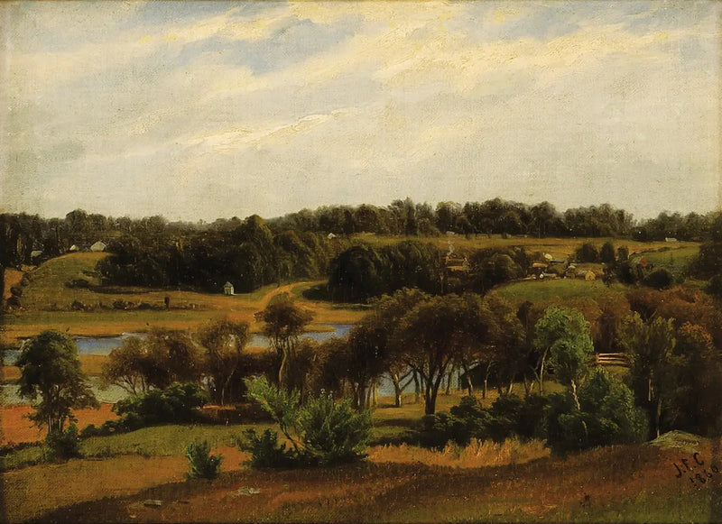 Kırsal Manzara - Jasper Francis Cropsey