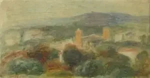 Manzara, Saint-Paul de Vence - Pierre-Auguste Renoir