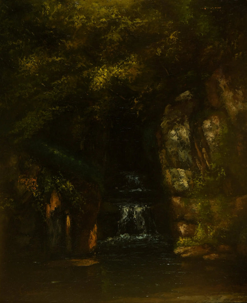 Gökyüzü Olmayan Manzara - Gustave Courbet
