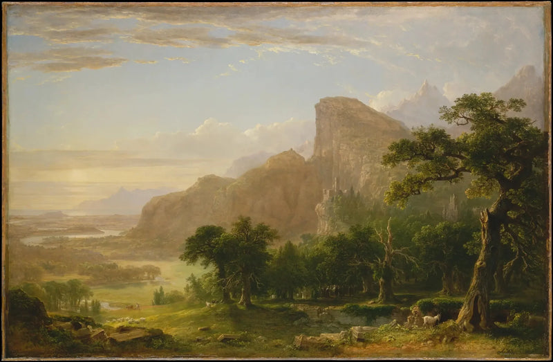 Manzara — « Thanatopsis » Sahnesi - Asher Brown Durand