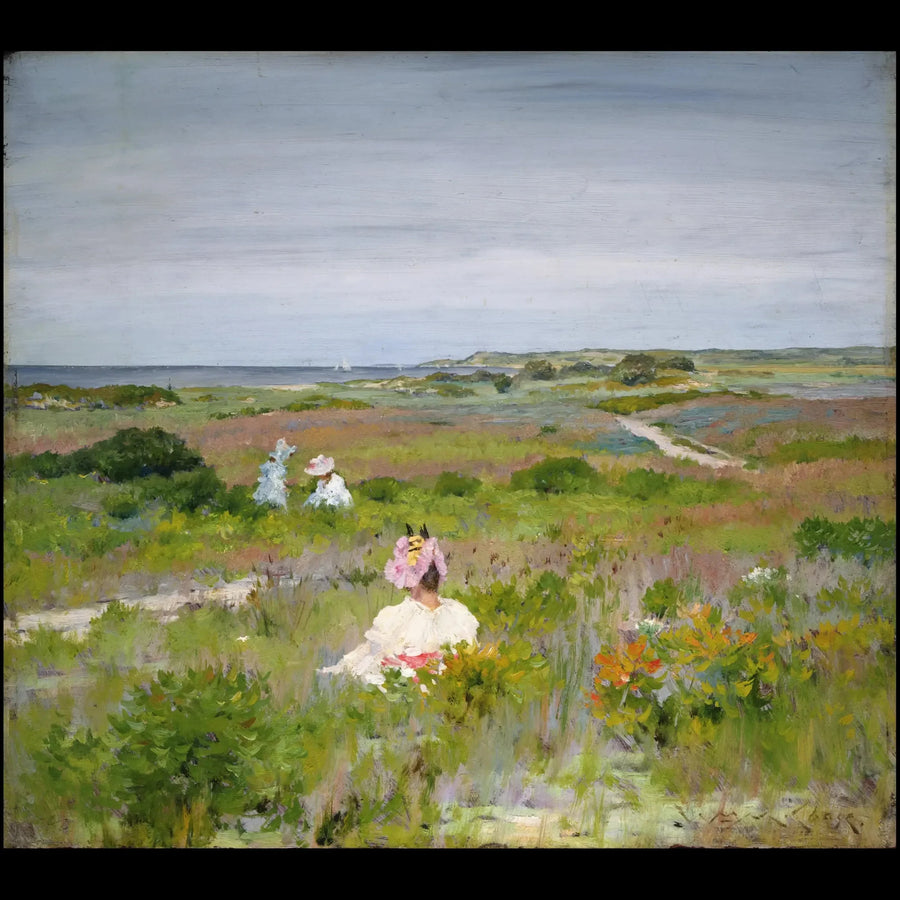Manzara - Shinnecock, Long Island - William Merritt Chase