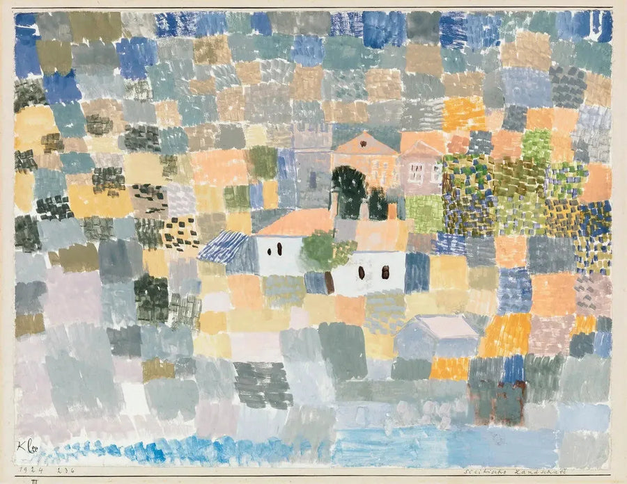 Sicily Manzarası (Sicilian Landscape) - Paul Klee