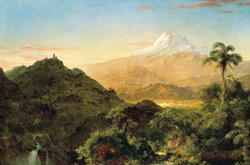 Güney Amerika Manzarası - Frederic Edwin Church