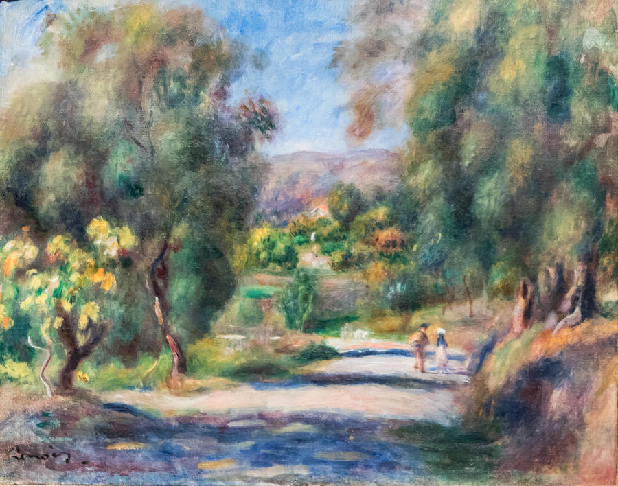 Fransa'nın Güney Manzarası - Pierre-Auguste Renoir