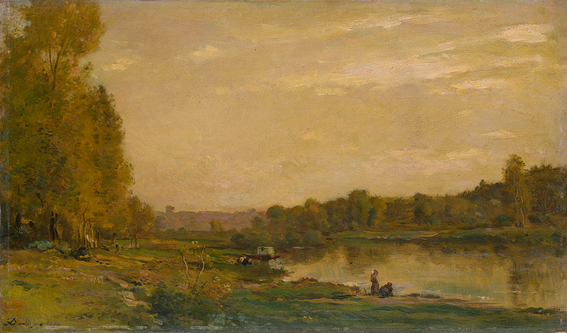 Paysage sur l'Oise - Charles-François Daubigny