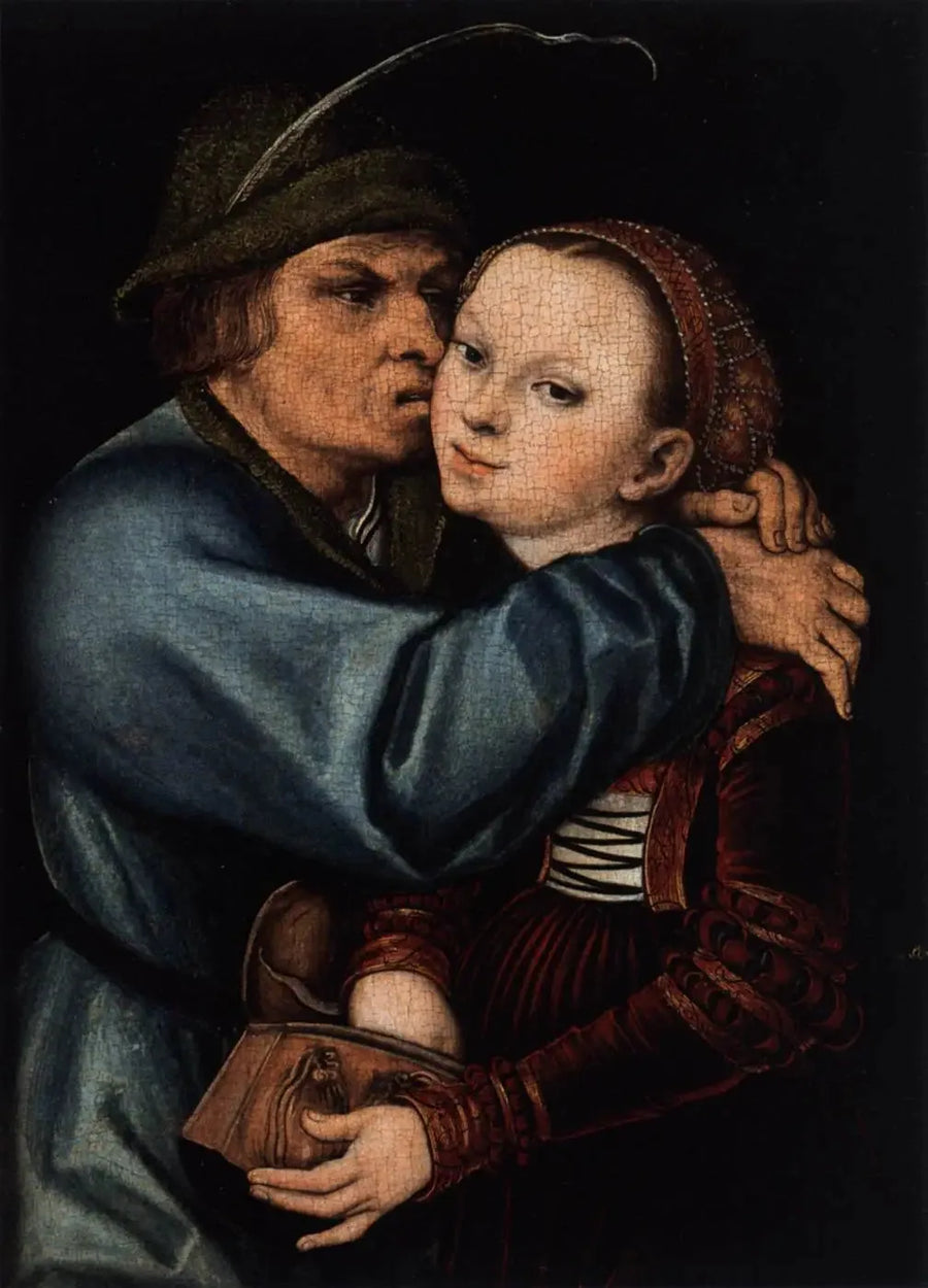 Çiftçi ve fahişe - Lucas Cranach the Elder
