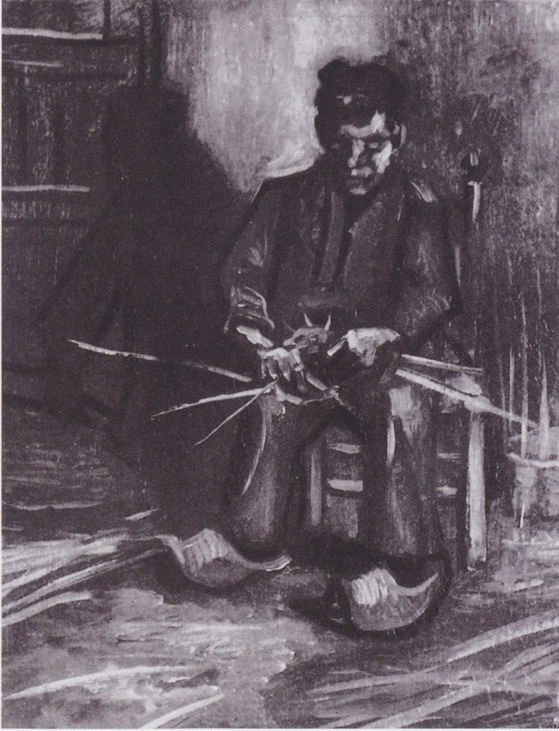 Sepet yapan köylü - Vincent van Gogh