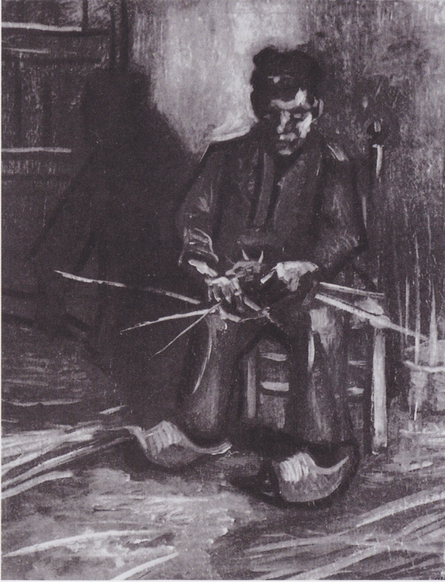 Sepet yapan köylü - Vincent van Gogh