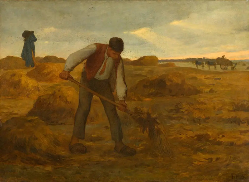 Çiftçi Gübre Serpiyor - Jean-François Millet