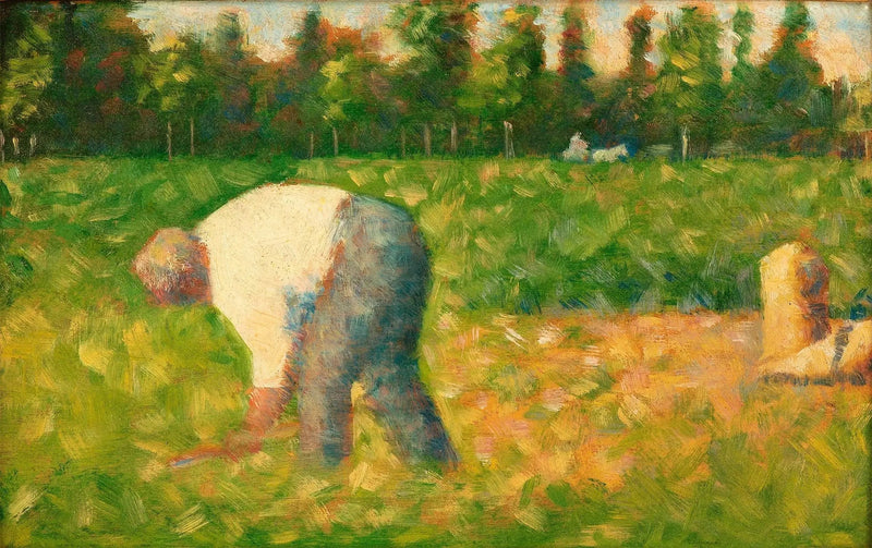Çalışan Köylü - Georges Seurat