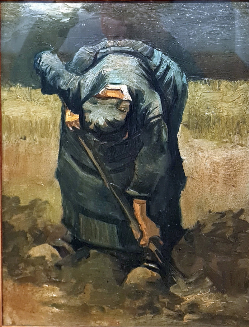 Toprağı kazıyan köylü - Vincent van Gogh