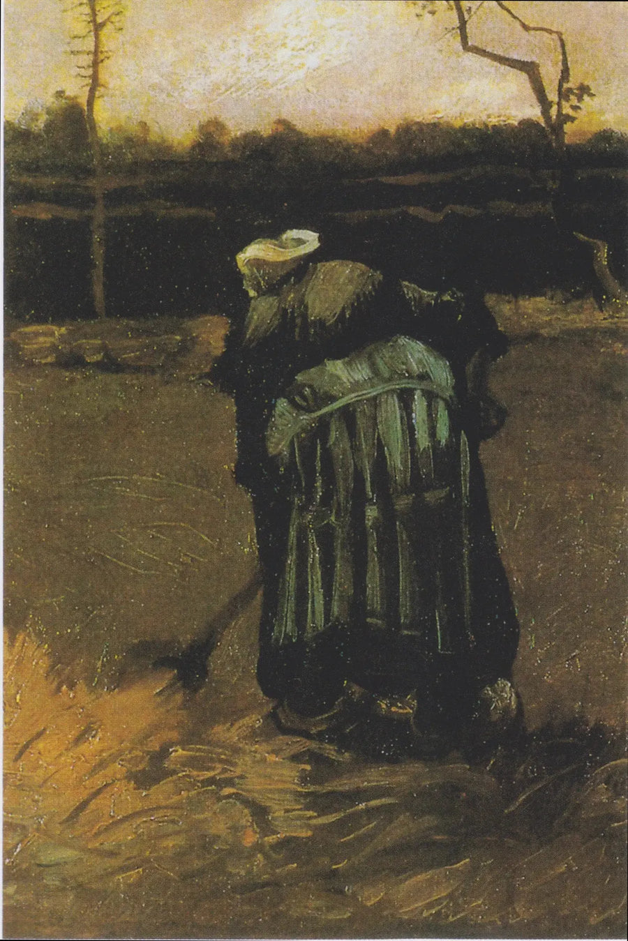 Toprağı kazıyan köylü - Vincent van Gogh