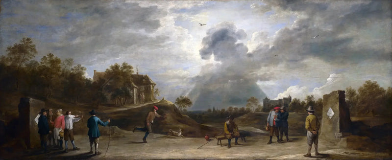 Çiftçiler Okçuluk - David Teniers le Jeune