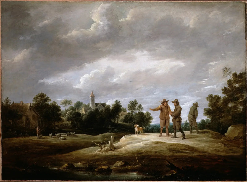 Çiftçiler Konuşuyor - David Teniers genç